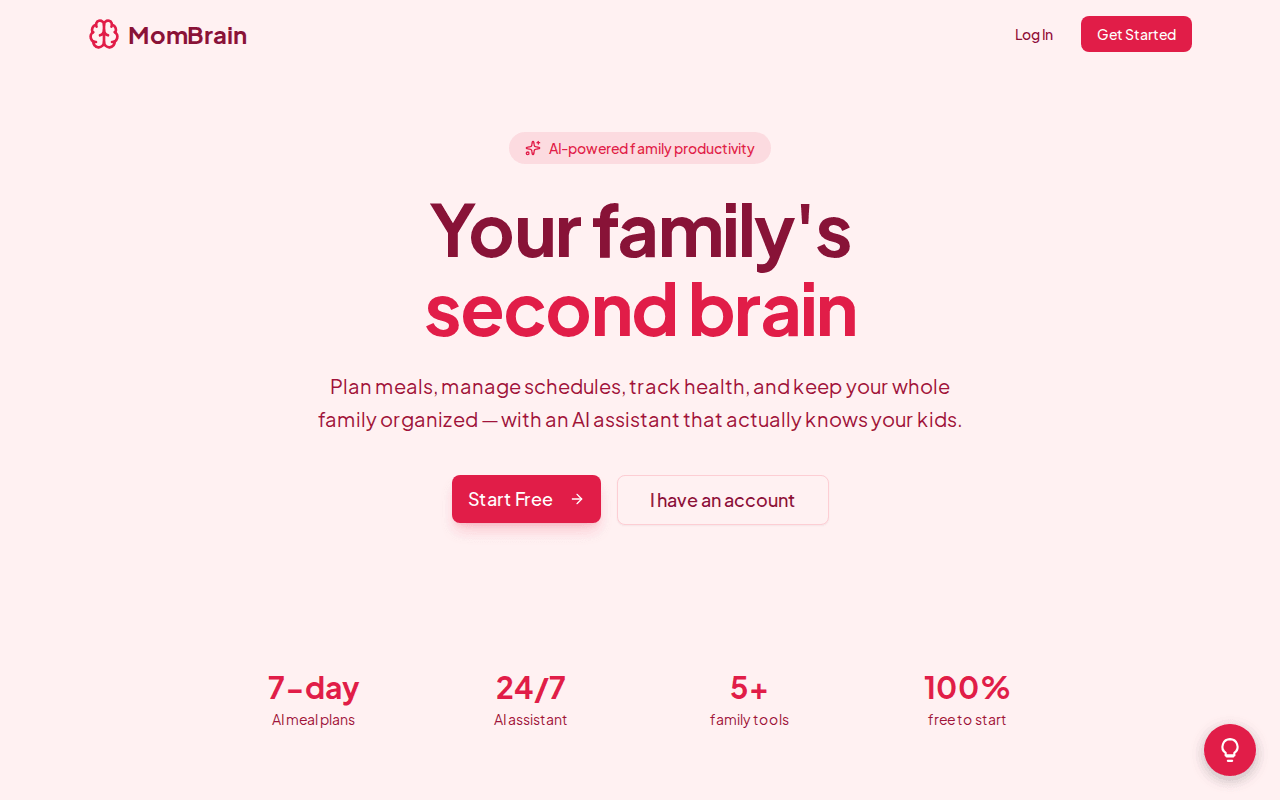 MomBrain screenshot