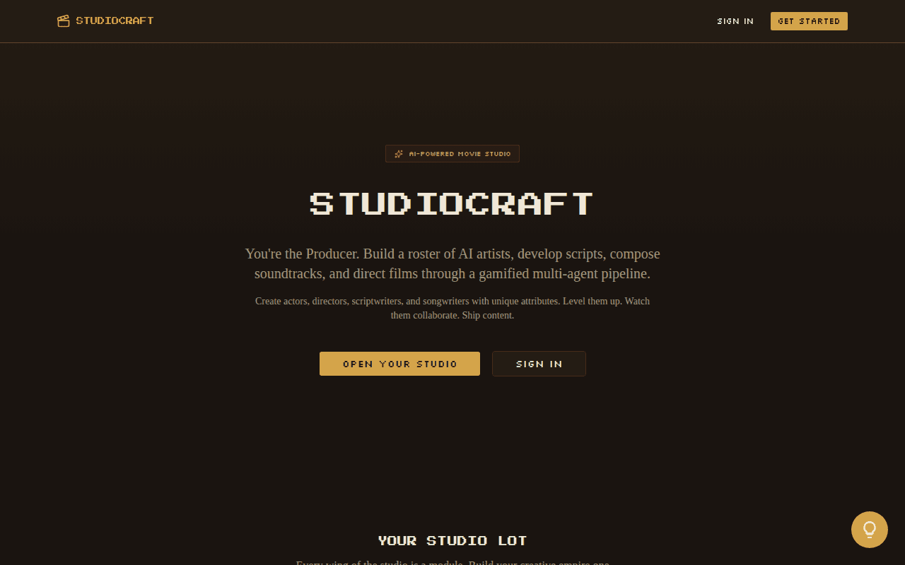 StudioCraft screenshot